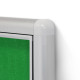 GCD-TZ 100x70x3cm Tekstylna Zielona Gablota dwudrzwiowa otwierana