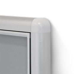 GCD-MS 100x70x3cm Mag. Srebrna Gablota dwudrzwiowa otwierana