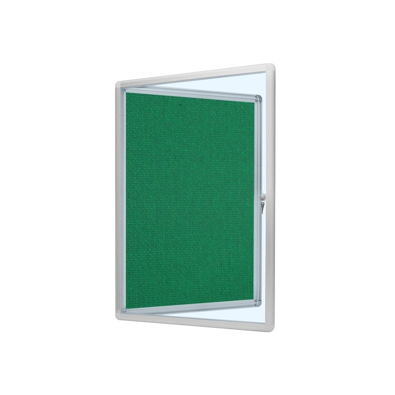 GO-TZ 80x120cm Tekstylna Zielona Gablota ogłoszeniowa jednodrzwiowa GO-TZ 80x120cm Tekstylna Zielona Gablota ogłoszeniowa jednodrzwiowa