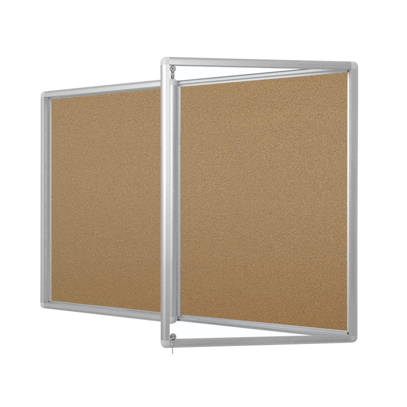 GOG-K 120x100x6cm Korek Gablota ogłoszeniowa dwudrzwiowa