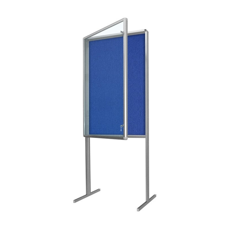 GWL-TN 70x100x190cm Tekstylna Czerwona Gablota ogłoszeniowa wolnostojąca GWL-TN 70x100x190cm Tekstylna Czerwona Gablota ogłoszeniowa wolnostojąca