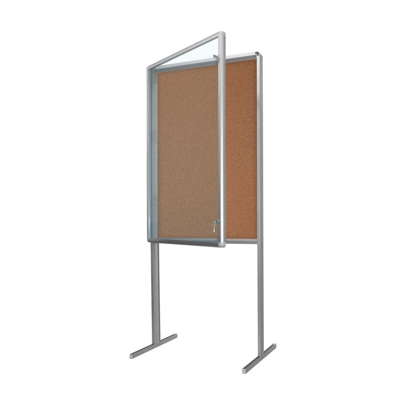 GWL-K 70x100x190cm Korek Gablota ogłoszeniowa wolnostojąca GWL-K 70x100x190cm Korek Gablota ogłoszeniowa wolnostojąca