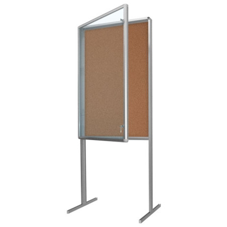 GWL-K 70x100x190cm Korek Gablota ogłoszeniowa wolnostojąca