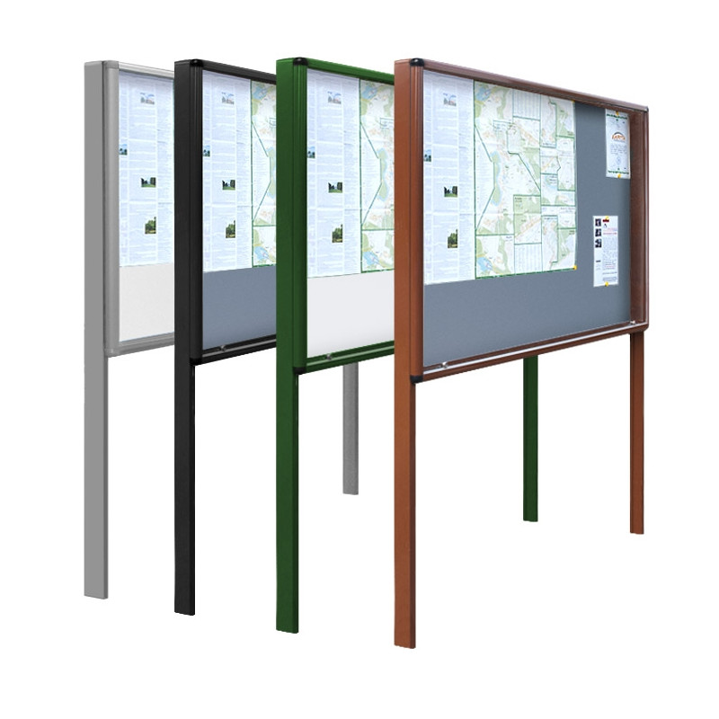 GOZ-WL-CZ 120x100x200+50cm rama czarna Gablota stojąca jednodrzwiowa GOZ-WL-CZ 120x100x200+50cm rama czarna Gablota stojąca jednodrzwiowa