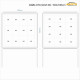 GOZ-WL-Z 100x100x200+50cm rama zielona Gablota stojąca jednodrzwiowa