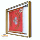 Gablota na sztandar GSZ 150x130x10cm złota