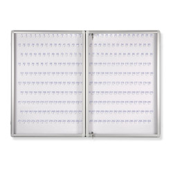 GOG-KL 140x100cm (300kl.) dwu drzw. z nu Gablota na klucze