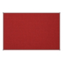 Tablica tekstylna 120x200cm czerowona