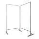 Tablica parawan dwumodułowy wolnostojący 2x100x170x190cm. Magnetyczna - suchościeralna