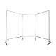 Tablica parawan trzymodułowy wolnostojący 3x100x170x190cm. Magnetyczna - suchościeralna