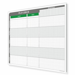 Plan lekcji T3 16k/16s/30n Tablica magnetyczna 120x92cm