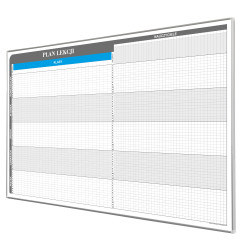 Plan lekcji 30k/40n, 144x92cm. Tablica magnetyczna