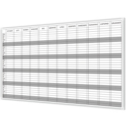 Planer Roczny 170x100cm Tablica mag-such