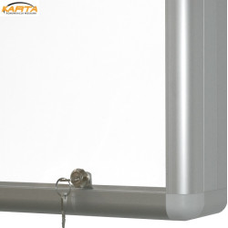 GO-M 70x100cm Magnetyczna Gablota ogłoszeniowa jednodrzwiowa