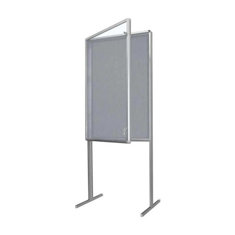 GWL-TS 70x100x190cm Tekstylna Niebieska Gablota ogłoszeniowa wolnostojąca GWL-TS 70x100x190cm Tekstylna Niebieska Gablota ogłoszeniowa wolnostojąca