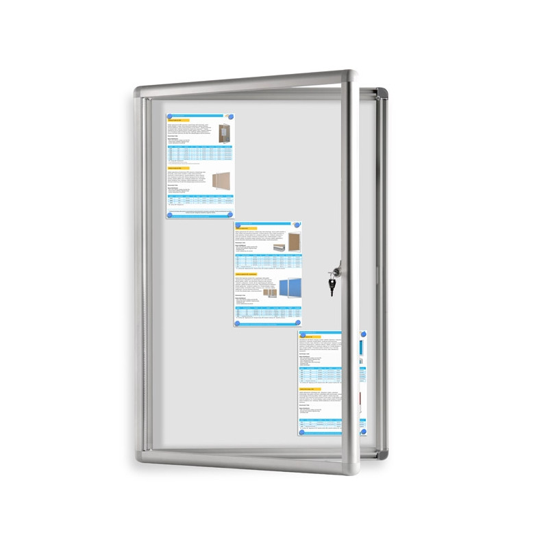 GO-M 70x100cm Magnetyczna Gablota ogłoszeniowa jednodrzwiowa GO-M 70x100cm Magnetyczna Gablota ogłoszeniowa jednodrzwiowa