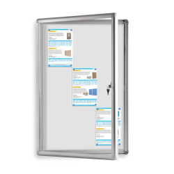 GO-M 80x120cm Magnetyczna Gablota ogłoszeniowa jednodrzwiowa