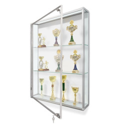 GPB-S SWG 100x120x25cm 2 półki Gab. na puchary. Drzwi otwierane na bok