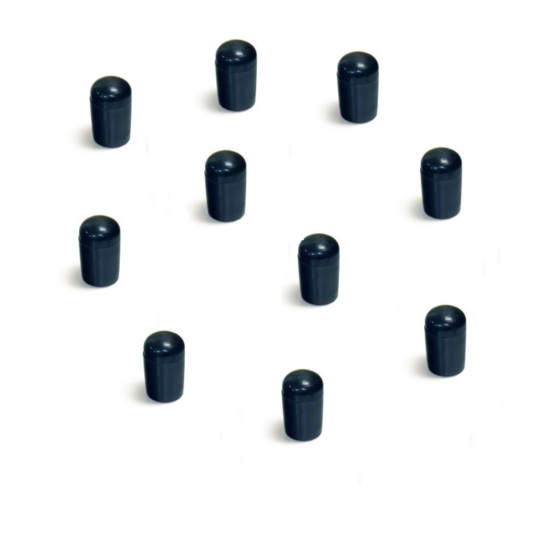 Magnes neodymowy SLIM czarny średnica 7mm wysokość 11mm/10szt.