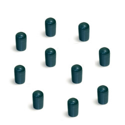 Magnes neodymowy SLIM zielony średnica 7mm wysokość 11mm/10szt.