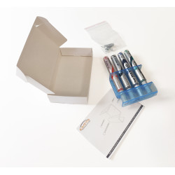 Uchwyt z plexi +4 pisaki Pentel 90x80x35 mm. Producent Karta