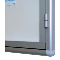 Gablota zewnętrzna dwudrzwiowa VCD 120x80cm