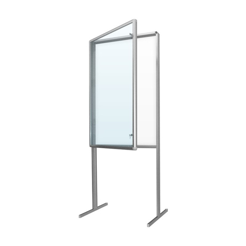 GWL-M 70x100x190cm Magnetyczna Gablota ogłoszeniowa wolnostojąca GWL-M 70x100x190cm Magnetyczna Gablota ogłoszeniowa wolnostojąca