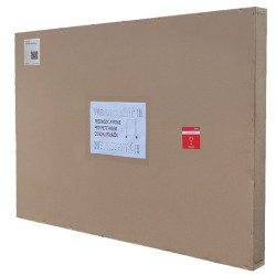 Gablota zewnętrzna wolnostojąc dwudrzwiowa VCD-WL 120x103cm h200+50cm