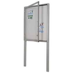 Gablota zewnętrzna wolnostojąca do ogłoszeń VC-WL 80x103cm. Producent