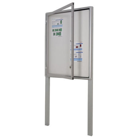 Gablota zewnętrzna wolnostojąca do ogłoszeń VC-WL 100x103cm. Producent