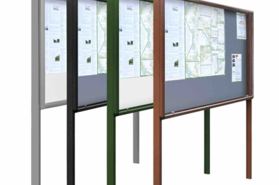 Gablota informacyjna do lasu/dla leśnictwa